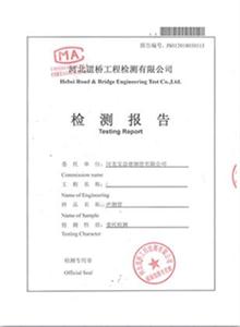 株洲公司检测报告